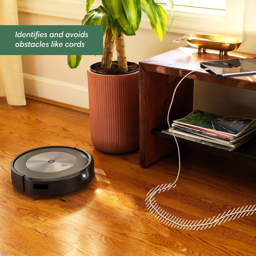 iRobot Roomba j7+ Wifi Connected Self Emptying Robot Vacuum