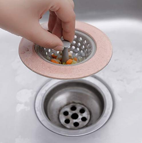 Silicone Sink Strainer Kitchen Drain Basin Basket Filter Stopper Sink Drainer