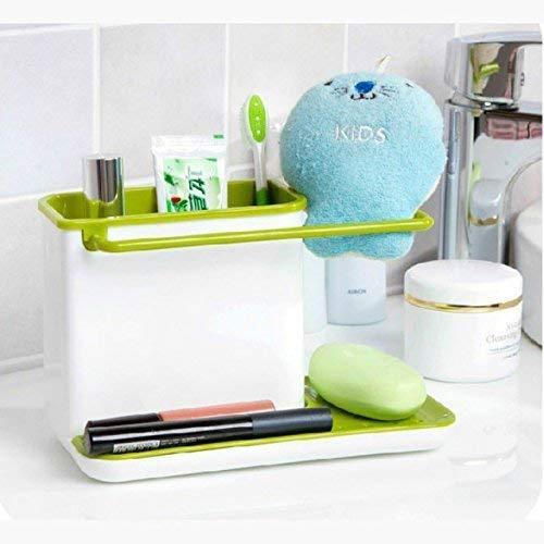 Kitchen Sink - 3 In 1 Kitchen Sink Organizer For Dishwasher Liquid, Brush Etc