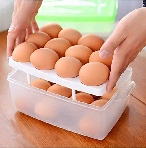 Double Layer Egg Storage Box ( Fits 24 eggs )