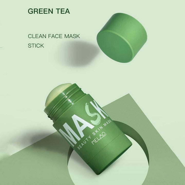 Green Tea Herbal Mask Stick Cream for Removes Blackheads