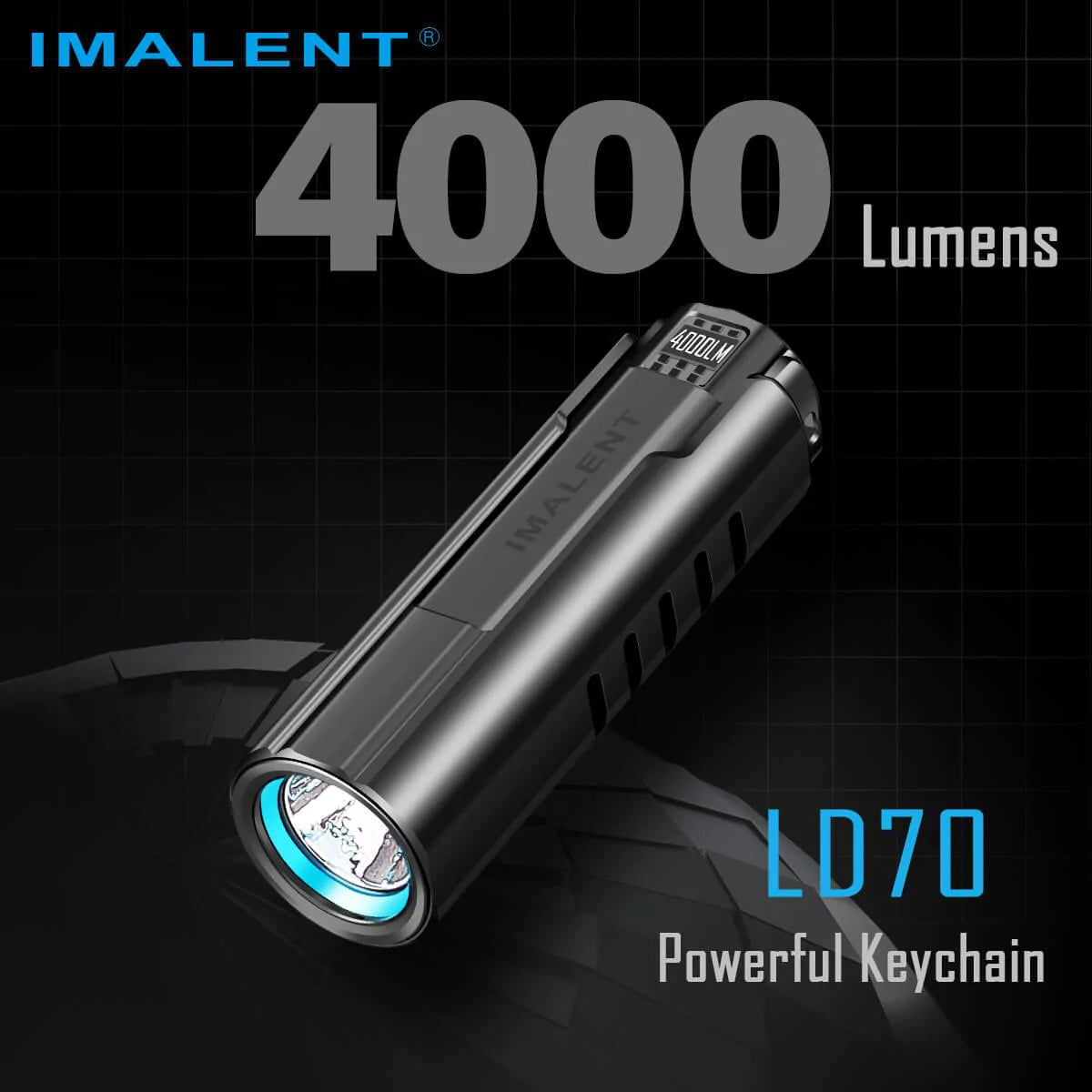 Imalent LD70 4000 lumen EDC flashlight