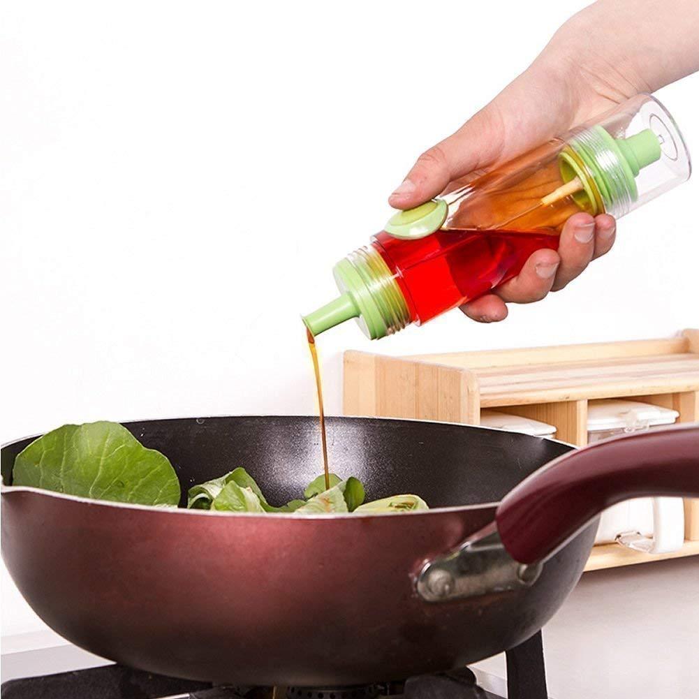 2 In 1 Cooking Oil Spray Dispenser & Oil Pour Bottle