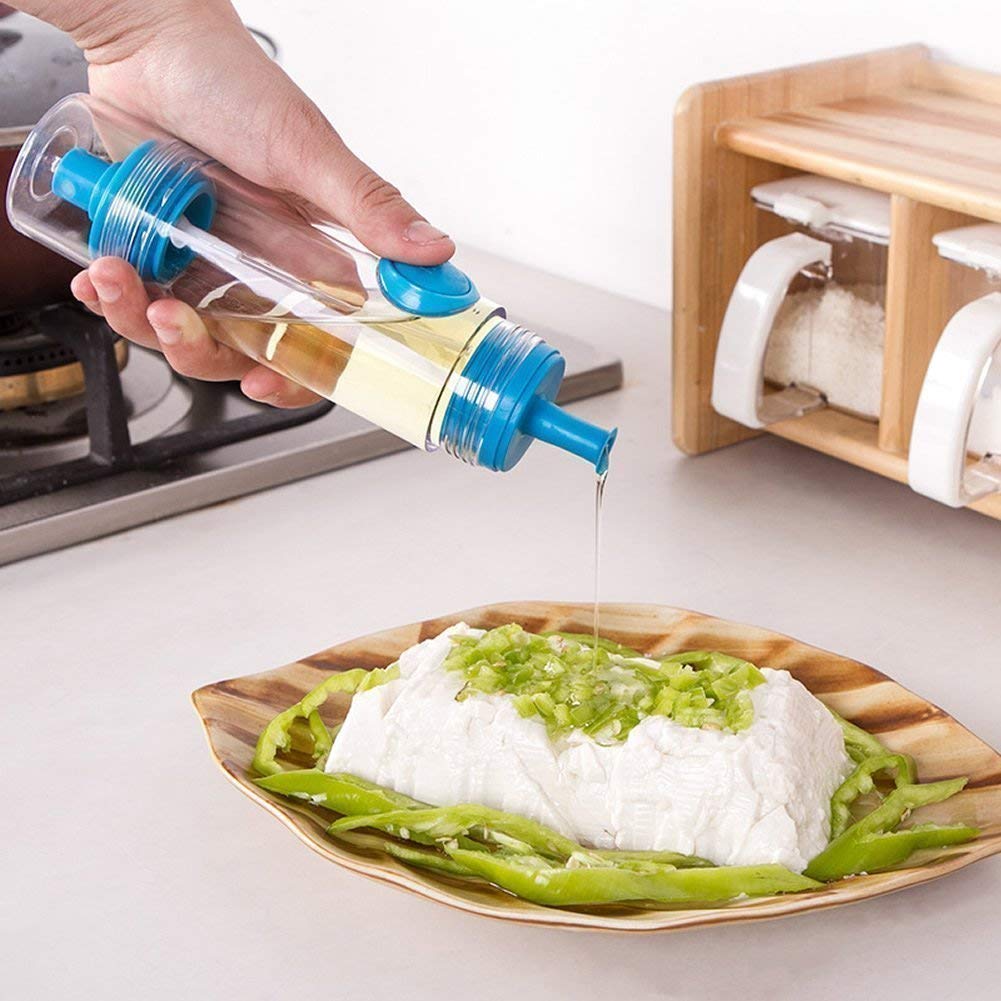 2 In 1 Cooking Oil Spray Dispenser & Oil Pour Bottle