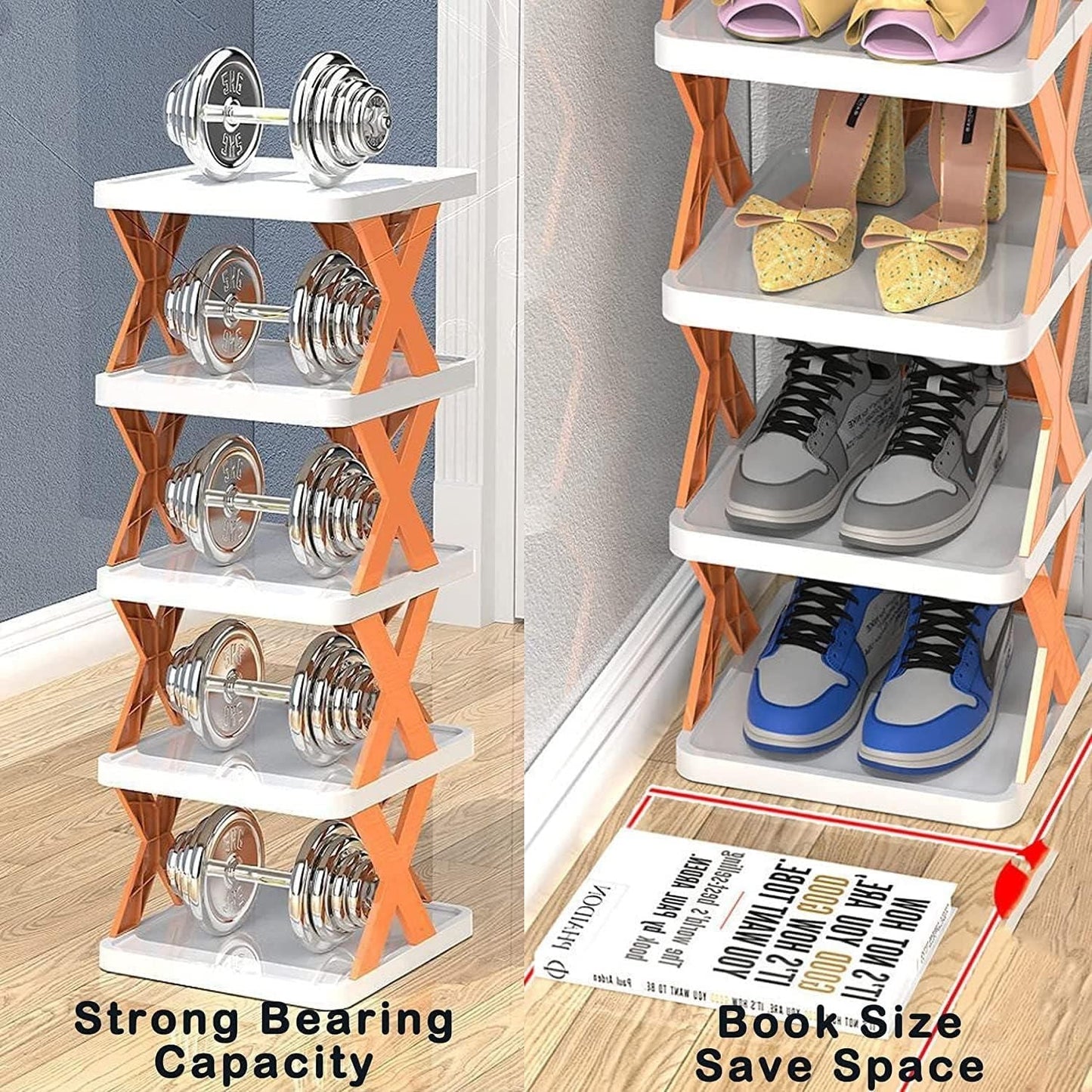 Stacksole 0.6 - SHOES STORAGE ORGANIZER WITH 6 LAYERS