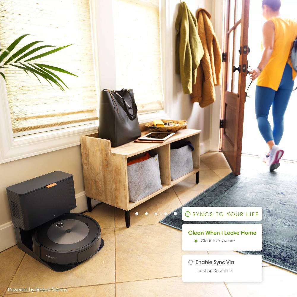 iRobot Roomba j7+ Wifi Connected Self Emptying Robot Vacuum