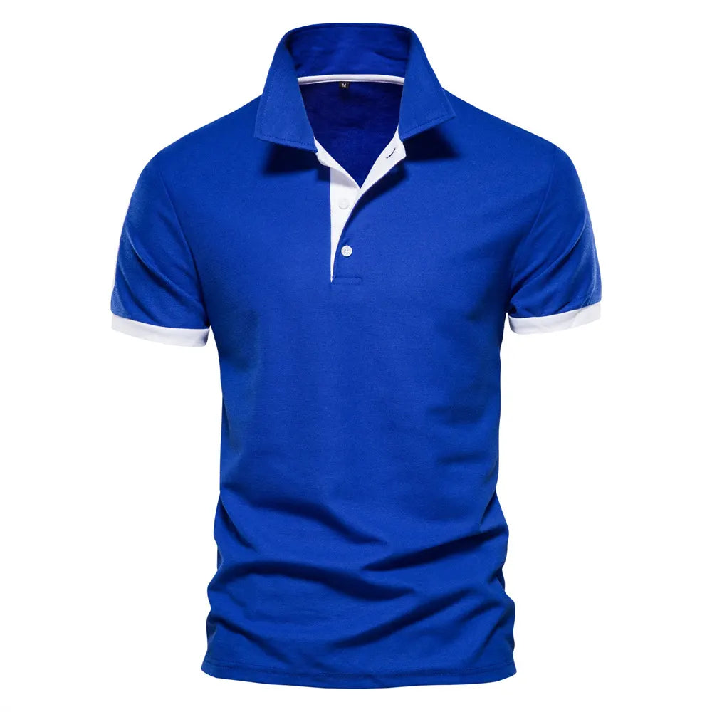 Royal Blue Polo Shirt High Quality Comfortable and Breathable Custom polo with custom design and logo