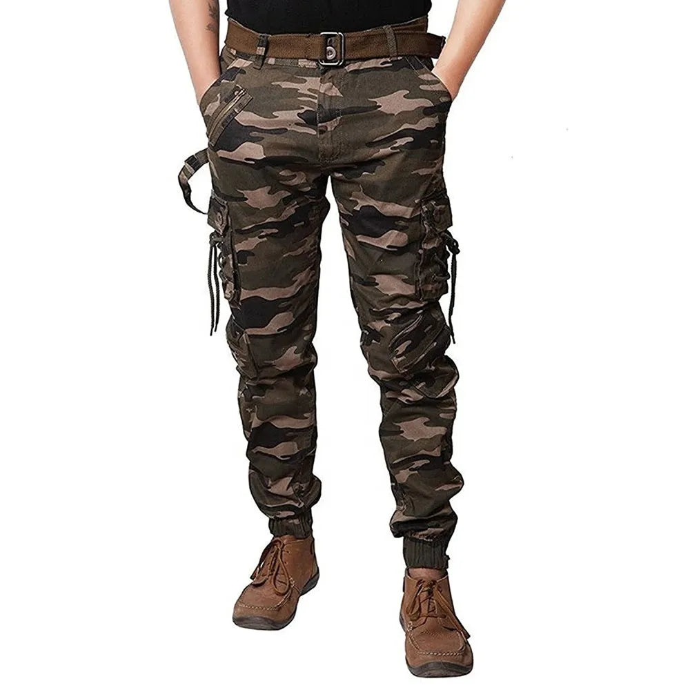 Men Outdoor Multi Pockets Trousers Combat Hunting Cargo Men 2023 Customized Premium Quality Men Trouser