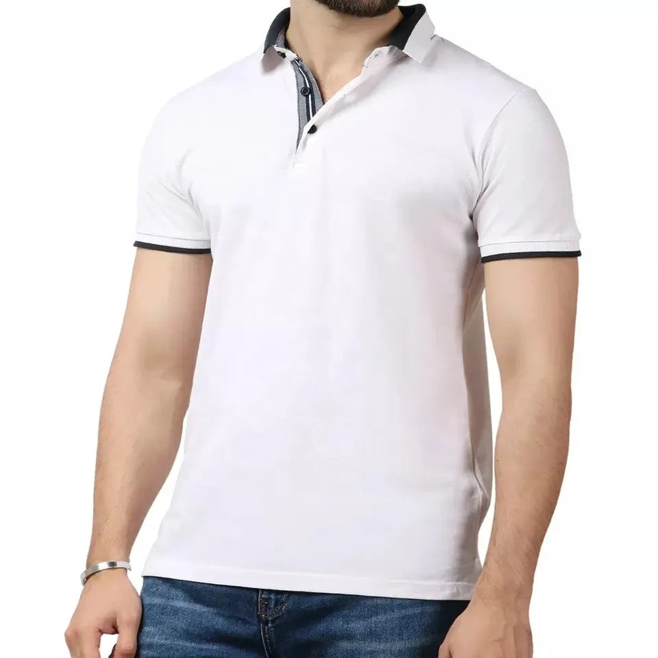 Wholesale Polyester Custom Tshirts Logo Printed OEM ODM Free Sample Plain T For Men Polo T-