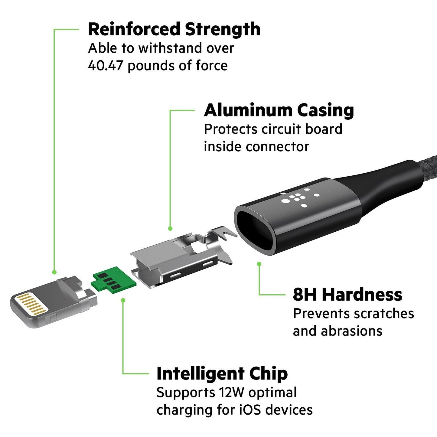 Belkin MIXIT DuraTek Lightning to USB Cable