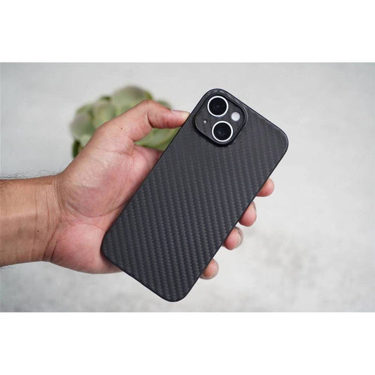 Essentials Carbon Fiber Case For iPhone 15