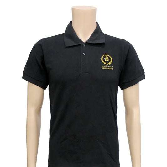 bulk heavy weight polyester cotton mixed custom embroidered promotional gift polo