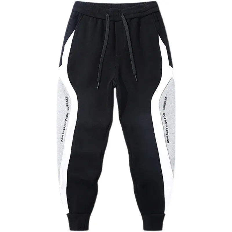 New style custom logo men's sports fitness joggers sweatpants gym wear men long style sport men's