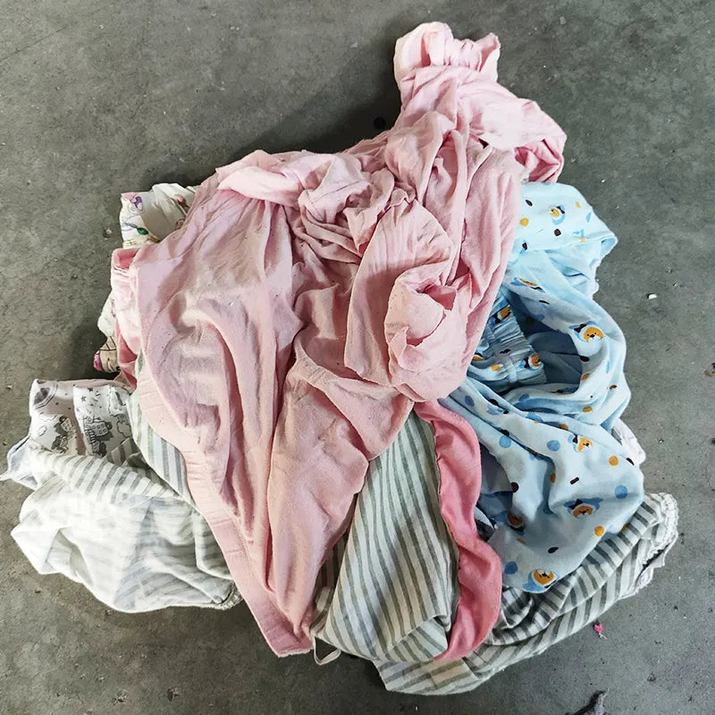 Factory Supply Industrial Cleaning Wiping Rags Industrial Cotton Rag Mixed Cotton T Rags