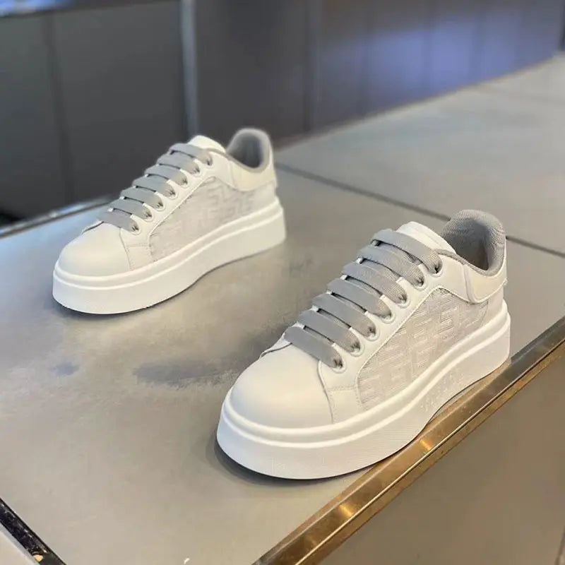 2024 Best Selling Luxury White Men's Casual Sport Comfortable Anti-Slippery Custom Upper Waling Style Men