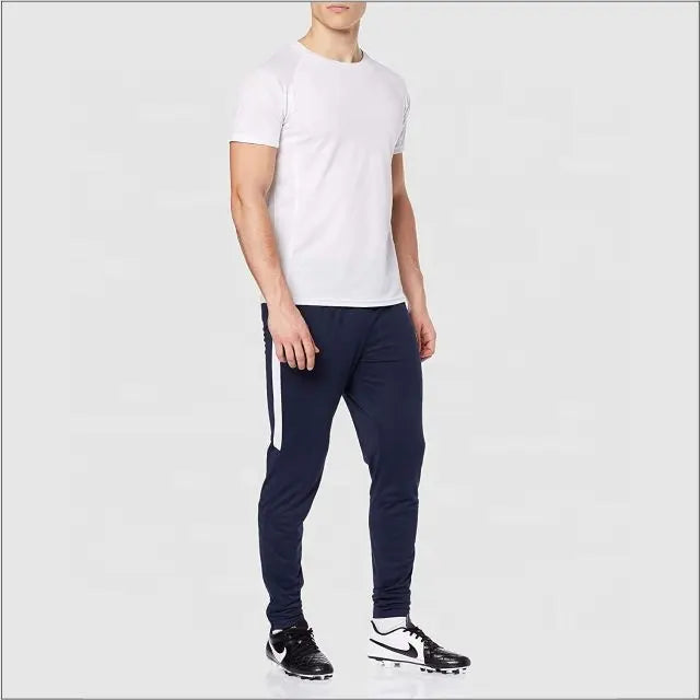 Iota Sports Men Fitted Track Pants For Summer Wholesale Cheap 3 Stripes Royal Blue Jogger Sweatpants Unique Design Sports