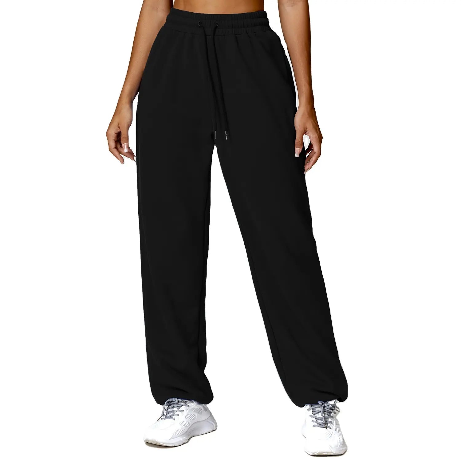 2024 Custom Logo Women Loose Sports Pant Breathable Fast-drying Sweaty Outdoor Dance Casual Women Sweatpants