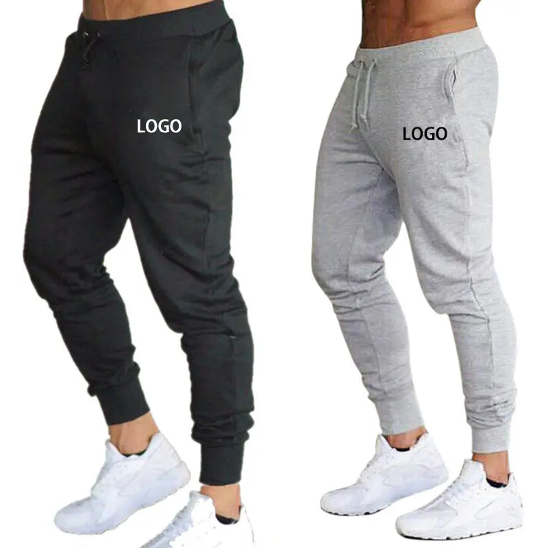 Wholesale Custom Outfit Pants With Drawstring Men Loose Jogging Blank Jogger with Zipper Pocket