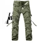 Hot Sale Autumn Men Cargo Pants Camouflage Trousers Camouflage For Men 7 Colors Pocket Tooling Men