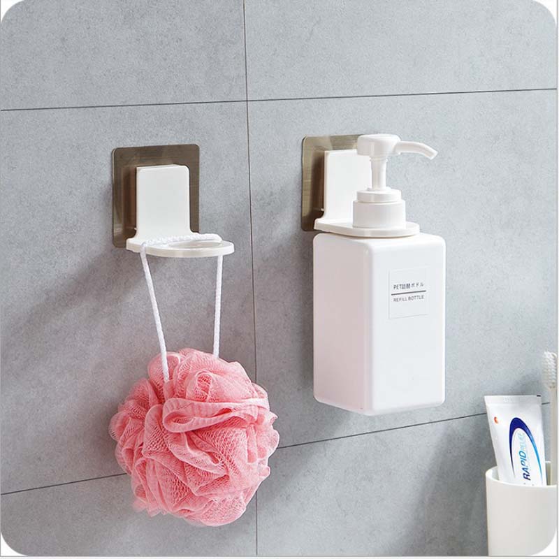 Hooks-Wall Mounted Hanging Hooks For Shower Gel Bottle Holders