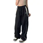 Casual Joggers Trousers Streetwear Sports Wide Leg Y2k Sweatpants High Waist Women