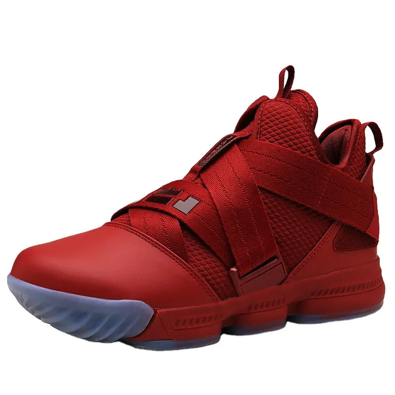 High Quality Luxury Sapatos Red High Top Sport Man Sneakers Basketball Style Casual