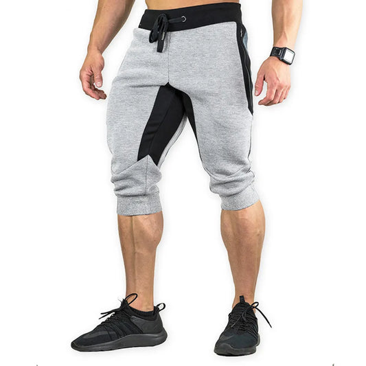 Wholesale Manufacturer 3/4 Men's workout bodybuilding clothing OEM GYM fitness sweatpants joggers