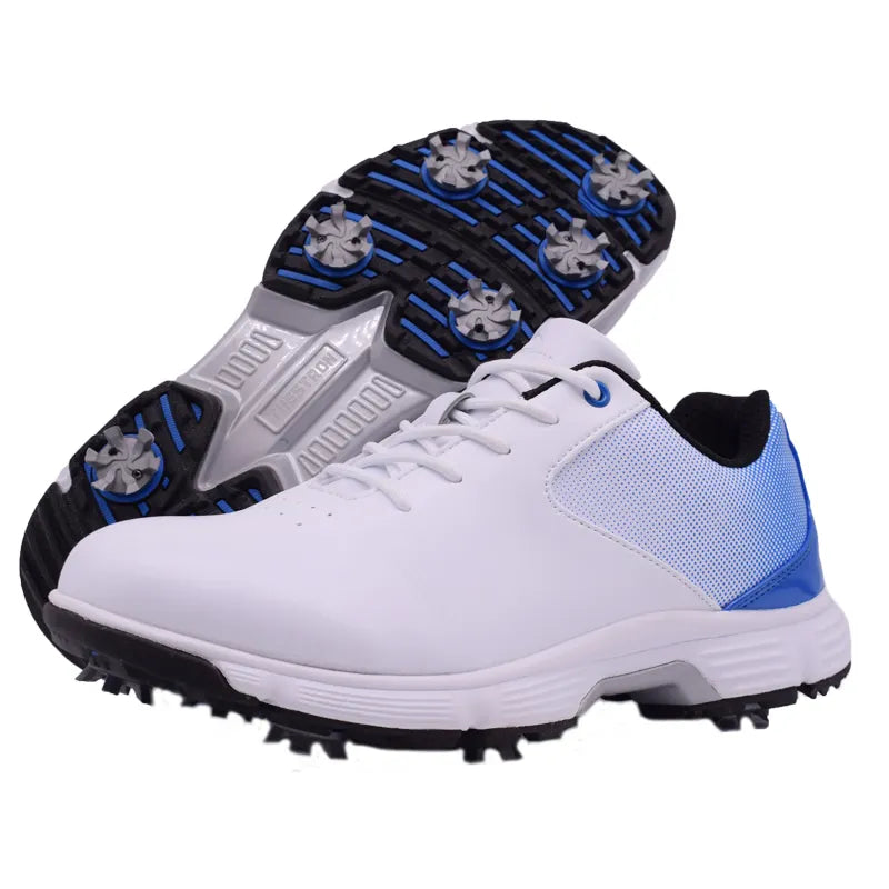 Men Waterproof Golf Sport Shoes Big Size Mens Training Sneakers for Golfing Spikes Golf for Men 2021