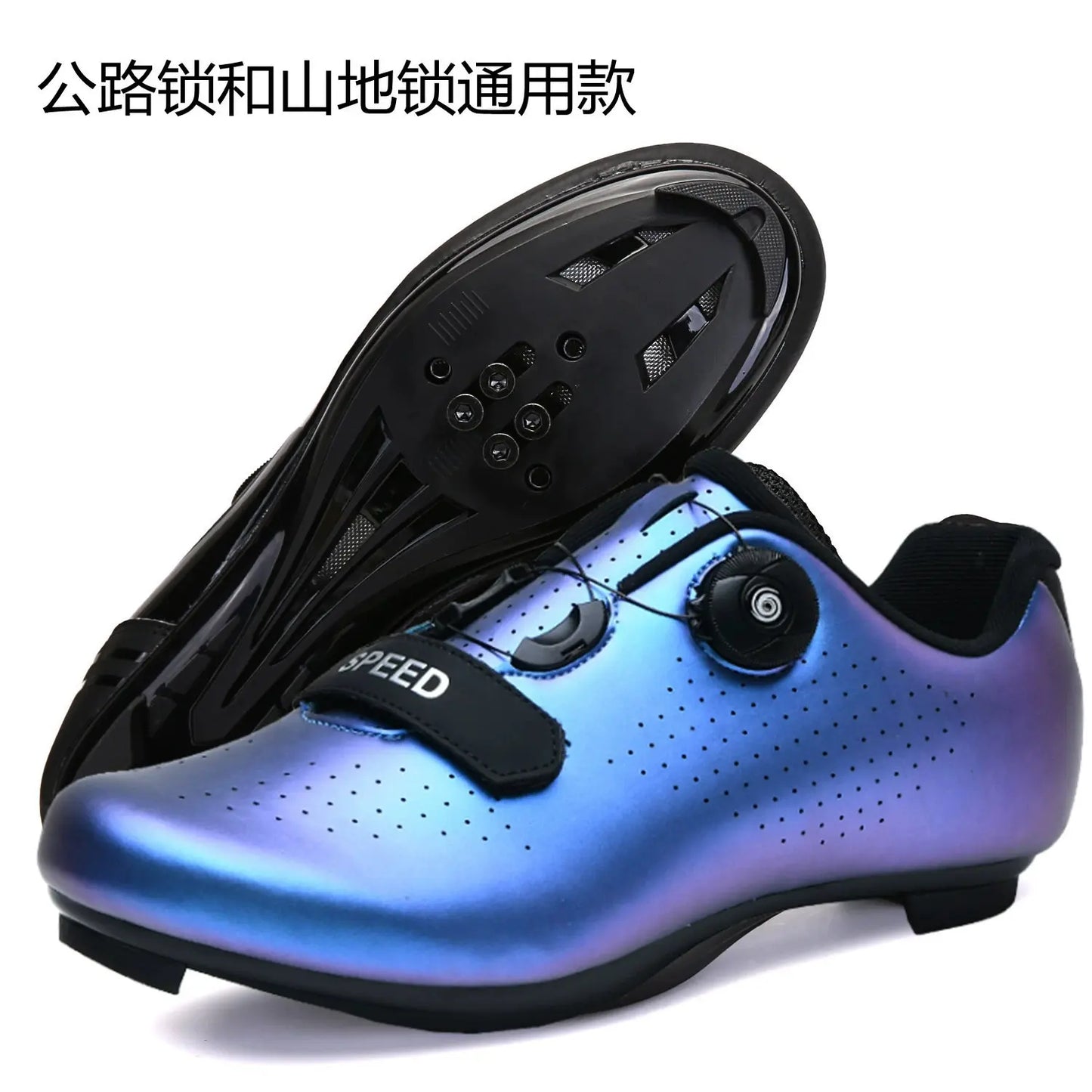 Professional Spinning Bicycle Cycling Shoes Indoor Gym for Men Women's Mountain Road Bike Riding