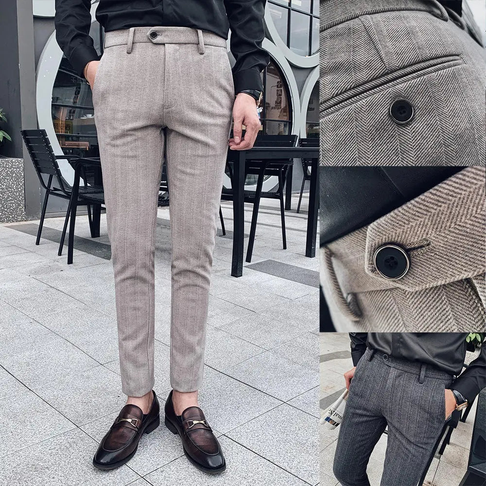 Smart Casual Sport Style Summer Chinos Men's Pants In Stock Running Trousers