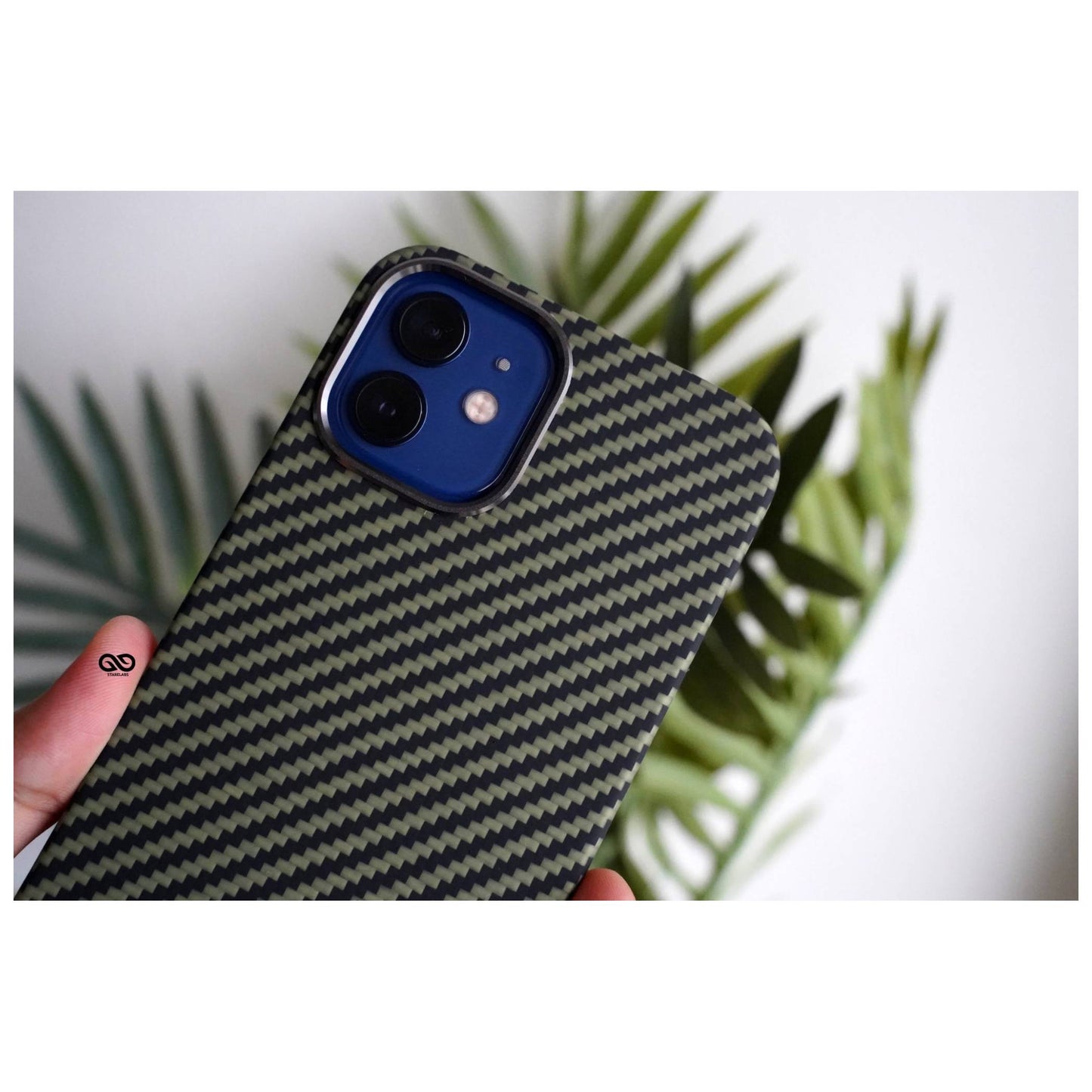 Essentials Real Aramid Carbon Fiber Case for iPhone 12