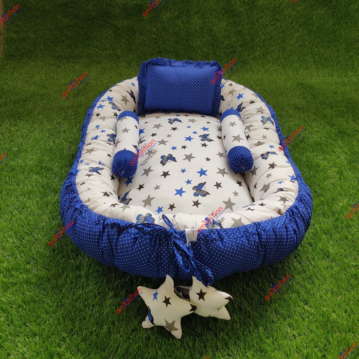 100% Cotton fabric sleeping & Playing baby bed for newborns to toddlers ( 0 months to 5 years)