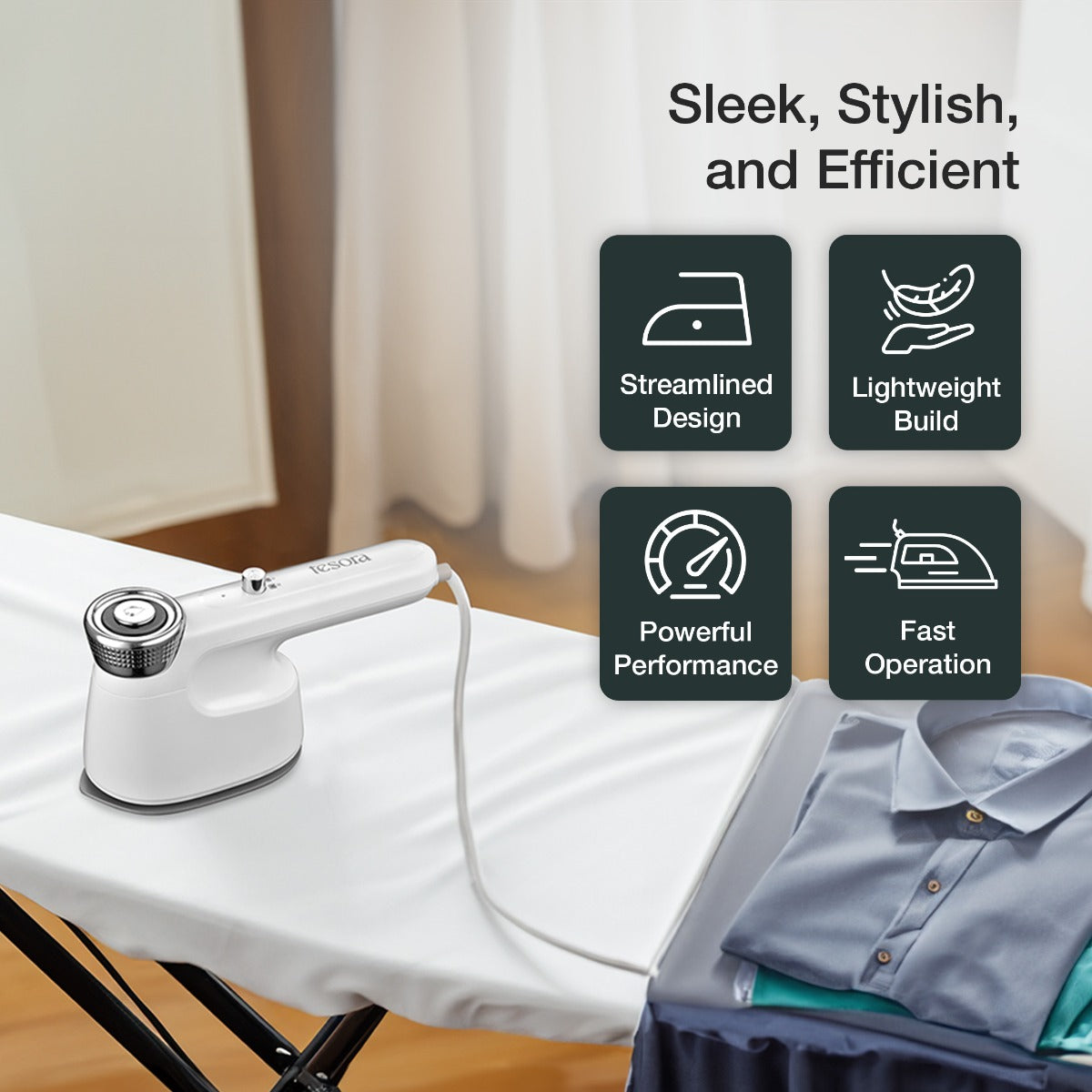 Tesora Handheld Garment Steamer