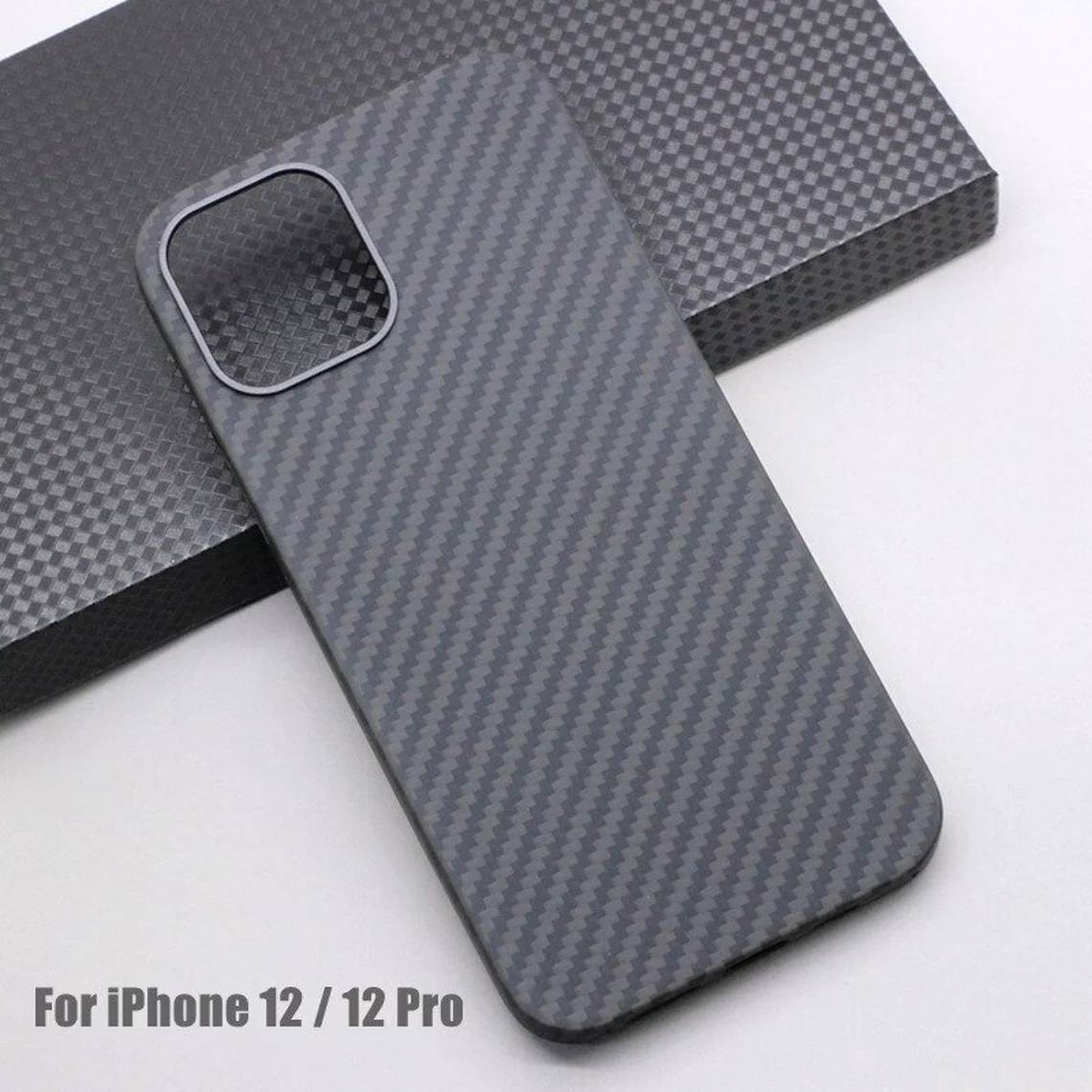 Essentials Real Aramid Carbon Fiber Case for iPhone 12